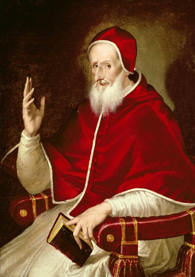Portret van Paus Pius V, ca. 1571 door El Greco